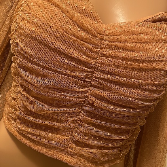 Women’s plus mesh Blouse - Picture 5 of 7